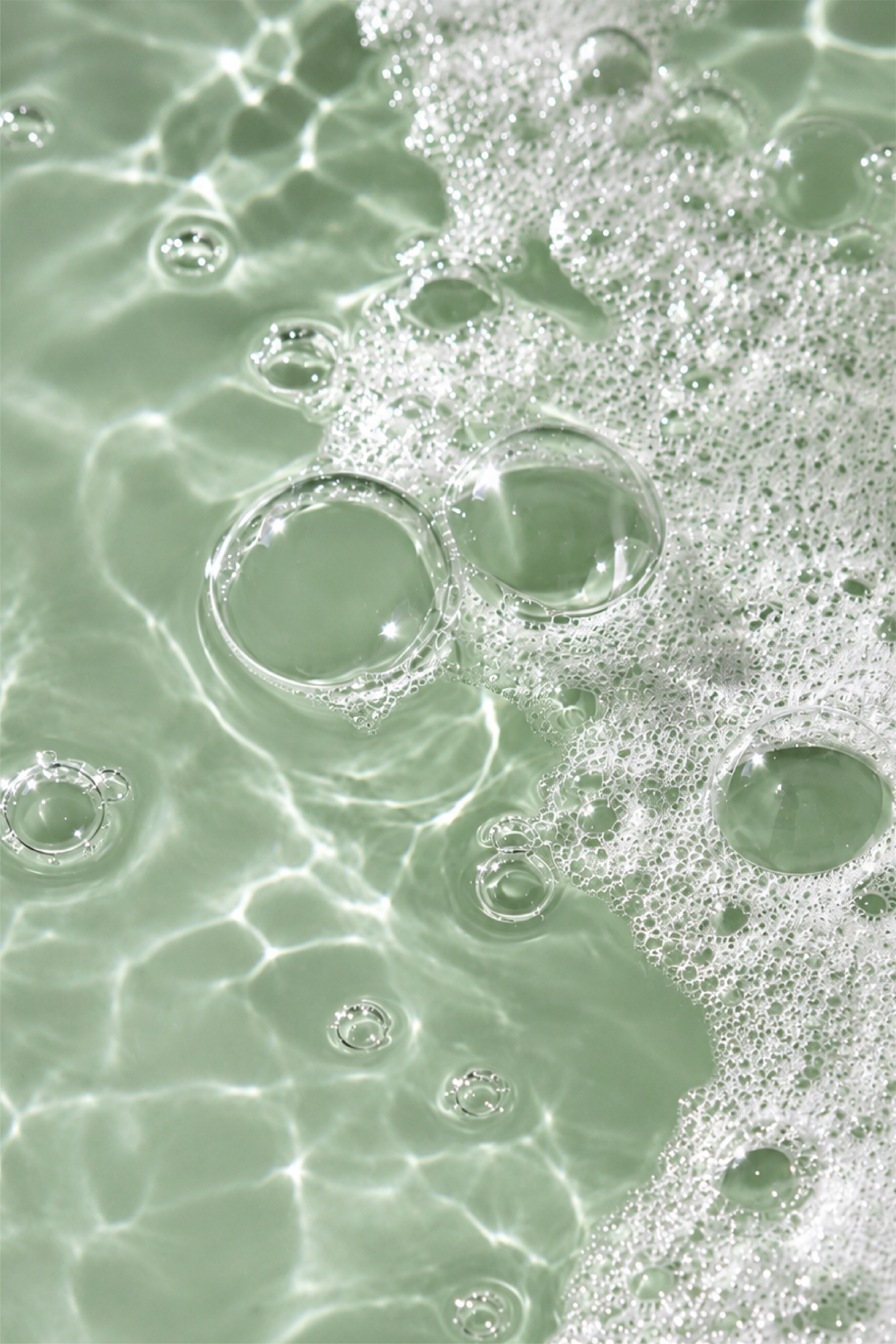 Close-up of Sunday Soak candle wax texture